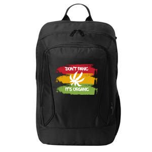 Don't Panic It's Organic Weed City Backpack