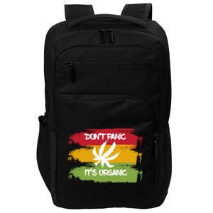 Don't Panic It's Organic Weed Impact Tech Backpack