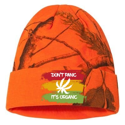 Don't Panic It's Organic Weed Kati Licensed 12" Camo Beanie