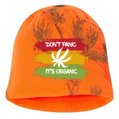 Don't Panic It's Organic Weed Kati - Camo Knit Beanie