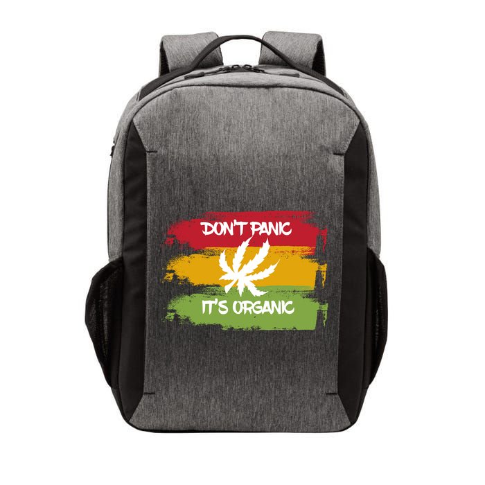 Don't Panic It's Organic Weed Vector Backpack