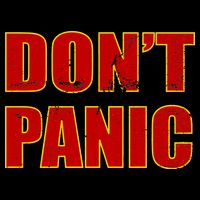 Don't Panic Vintage Distressed Panicking Wool Snapback Cap