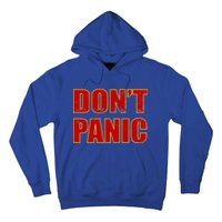 Don't Panic Vintage Distressed Panicking Hoodie