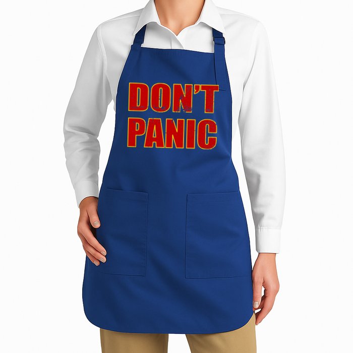 Don't Panic Vintage Distressed Panicking Apron