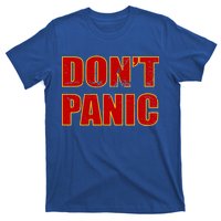 Don't Panic Vintage Distressed Panicking T-Shirt