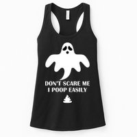 Don't Scare Me I Poop Easily Womens Tank Top