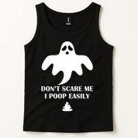 Don't Scare Me I Poop Easily Tank Top