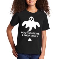 Don't Scare Me I Poop Easily Kids T-Shirt