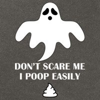 Don't Scare Me I Poop Easily Cotton Canvas Backpack