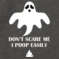 Don't Scare Me I Poop Easily Vector Backpack