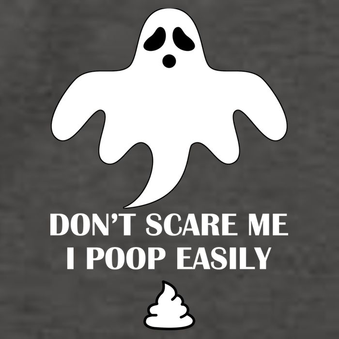 Don't Scare Me I Poop Easily Vector Backpack