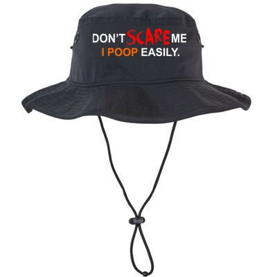 Don't Scare Me I Poop Easily Funny Bucket Hat