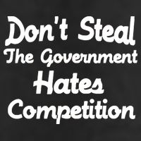 Don't Steal The Government Hates Competition Cool Comfort Performance Bucket Hat