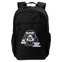 Don't Stop Believing Diagram Chart Backpack