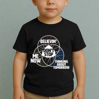 Don't Stop Believing Diagram Chart Toddler T-Shirt