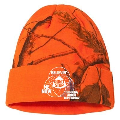 Don't Stop Believing Diagram Chart Kati Licensed 12" Camo Beanie