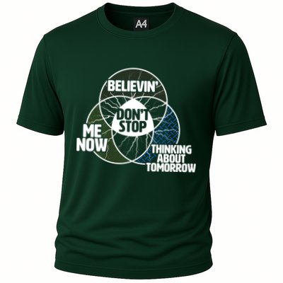 Don't Stop Believing Diagram Chart Performance Shirt