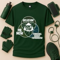 Don't Stop Believing Diagram Chart Performance Shirt