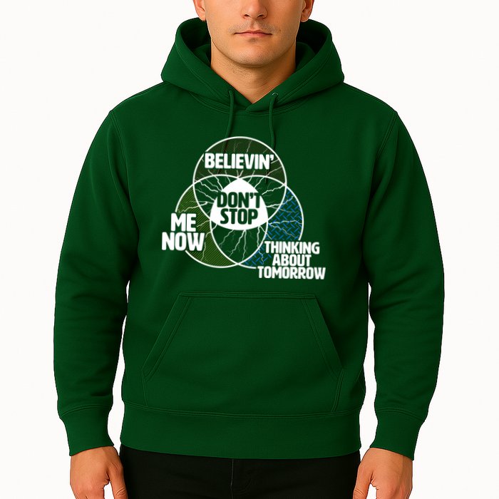 Don't Stop Believing Diagram Chart Hoodie