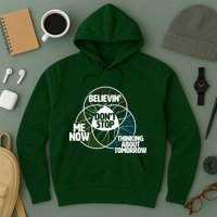 Don't Stop Believing Diagram Chart Hoodie