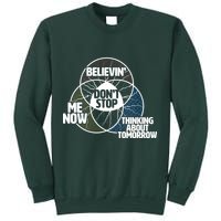 Don't Stop Believing Diagram Chart Sweatshirt