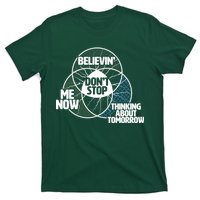 Don't Stop Believing Diagram Chart T-Shirt