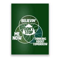 Don't Stop Believing Diagram Chart Poster