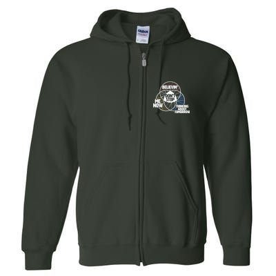 Don't Stop Believing Diagram Chart Full Zip Hoodie