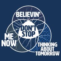 Don't Stop Believing Diagram Chart Infant Baby Jersey Bodysuit