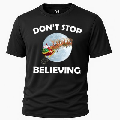 Don't Stop Believing In Santa Performance Shirt