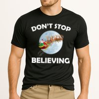 Don't Stop Believing In Santa Cooling Performance Crew T-Shirt