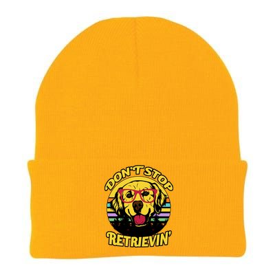 Don't Stop Retrievin Knit Cap Winter Beanie