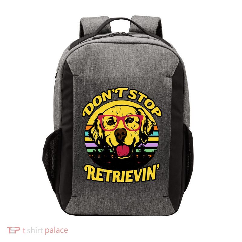 Don't Stop Retrievin Vector Backpack