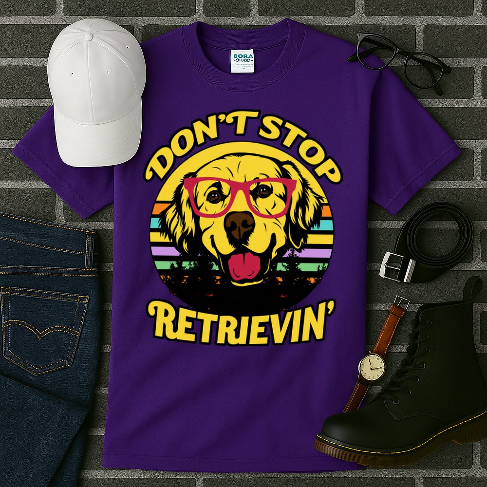 Don't Stop Retrievin Tall T-Shirt