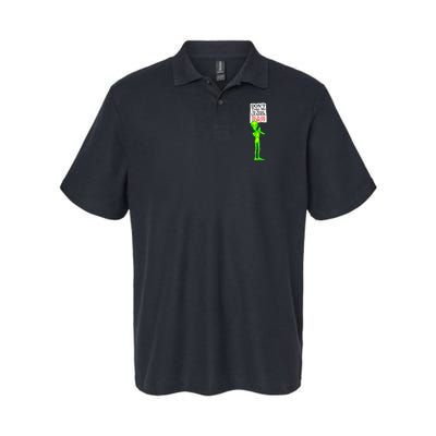 Don't Take Me To Your Leader Idiot Funny Alien Polo