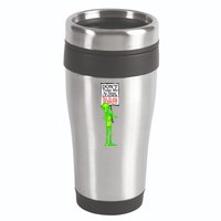 Don't Take Me To Your Leader Idiot Funny Alien 16oz Travel Tumbler