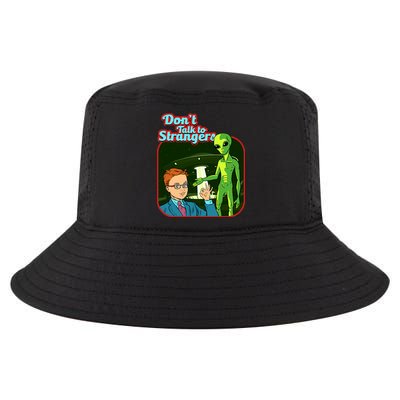 Don't Talk To Strangers Retro Vintage Cool Comfort Performance Bucket Hat