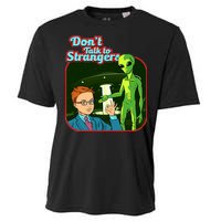 Don't Talk To Strangers Retro Vintage Cooling Performance Crew T-Shirt