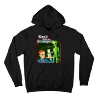 Don't Talk To Strangers Retro Vintage Hoodie