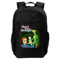 Don't Talk To Strangers Retro Vintage Backpack