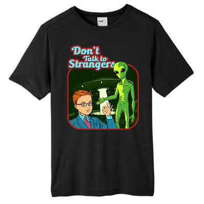 Don't Talk To Strangers Retro Vintage Tall Fusion ChromaSoft Performance T-Shirt