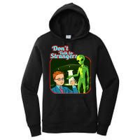 Don't Talk To Strangers Retro Vintage Women's Pullover Hoodie