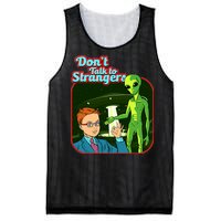 Don't Talk To Strangers Retro Vintage Mesh Reversible Basketball Jersey Tank