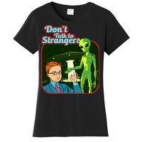 Don't Talk To Strangers Retro Vintage Women's T-Shirt