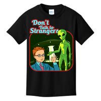 Don't Talk To Strangers Retro Vintage Kids T-Shirt