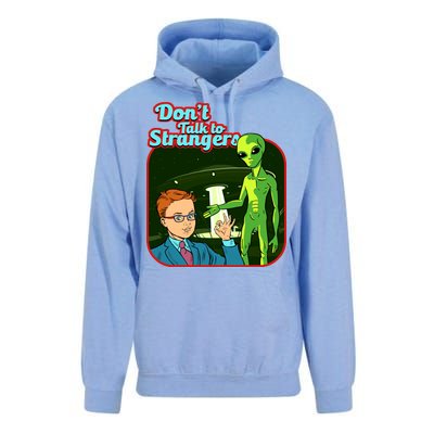 Don't Talk To Strangers Retro Vintage Unisex Surf Hoodie