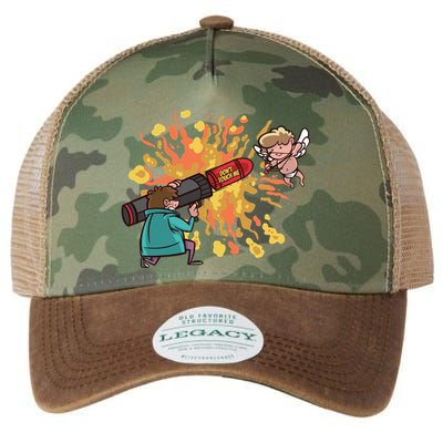 Don't Touch Me Cupid Legacy Tie Dye Trucker Hat