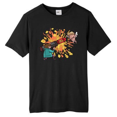 Don't Touch Me Cupid Tall Fusion ChromaSoft Performance T-Shirt