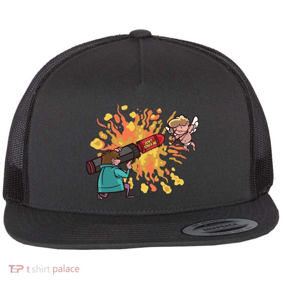 Don't Touch Me Cupid Flatbill Hat