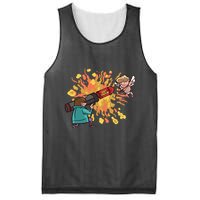 Don't Touch Me Cupid Mesh Reversible Basketball Jersey Tank